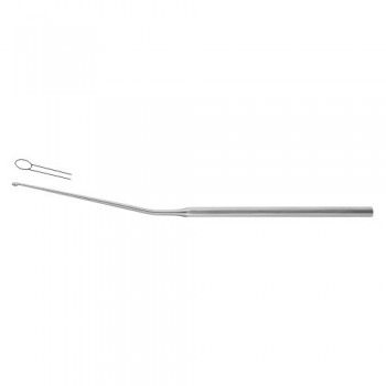 Shea Micro Ear Curette Stainless Steel, 14.5 cm - 5 3/4" Cup Size 1.5 mm